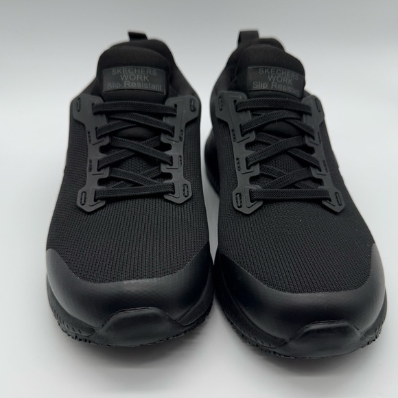 Skechers Work Relaxed Fit Slip Resistant women’s black size 6 - Picture 2 of 9